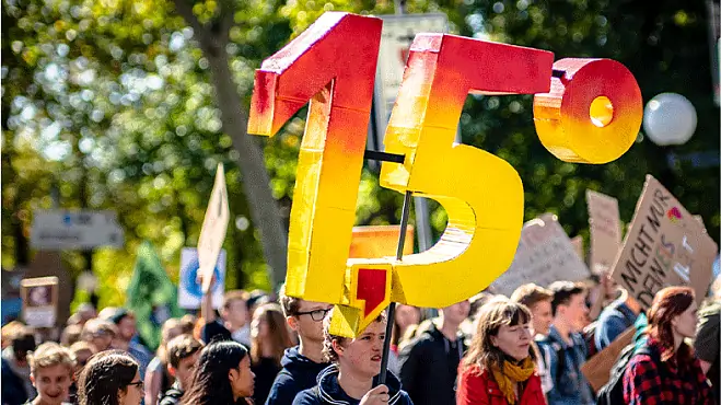 1,5 Grad Ziel erreichen